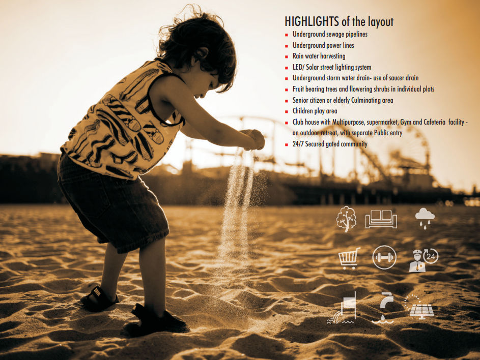 Highlights of the layout